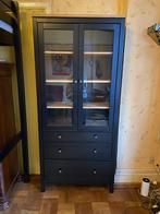 IKEA Vitrinekast - Hemnes, Huis en Inrichting, Kasten | Vitrinekasten, Ophalen, Gebruikt, Glas, 50 tot 100 cm