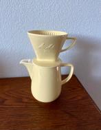 Vintage jaren 50 Melitta koffiepot & filterhouder koffiekan, Antiek en Kunst, Ophalen of Verzenden