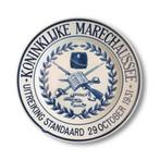 Koninklijke Marechaussee herdenkingsbord uitreiking 1931, G, B, Ophalen of Verzenden, Kunstobject