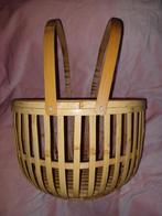 Mand, Ophalen of Verzenden, Zo goed als nieuw, Rond, Riet