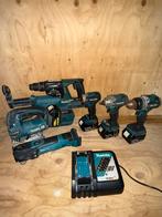 Makita 18v set, Ophalen of Verzenden, Zo goed als nieuw, Boormachine