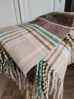 Vintage wollen deken 130x200, Huis en Inrichting, Woonaccessoires | Plaids en Woondekens, Ophalen of Verzenden, Gebruikt