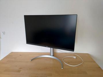 LG 27UP650-W UHD 4K beeldscherm beschikbaar voor biedingen