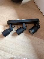 Plafond spots zwart, Huis en Inrichting, Lampen | Spots, Ophalen, Zo goed als nieuw, Metaal of Aluminium