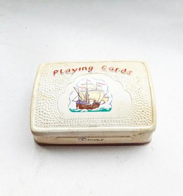 Vintage doosje Manor Ware voor speelkaarten - Dover beschikbaar voor biedingen