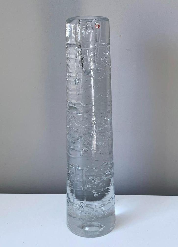 Grote, bijna 30 cm, Iittala , Arkipelago Kandelaar, Antiek en Kunst, Antiek | Kandelaars, Glas, Ophalen of Verzenden