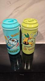 Pokemon Cups 750ml Oshawott & Turtwig, Ophalen of Verzenden, Zo goed als nieuw, Overige typen