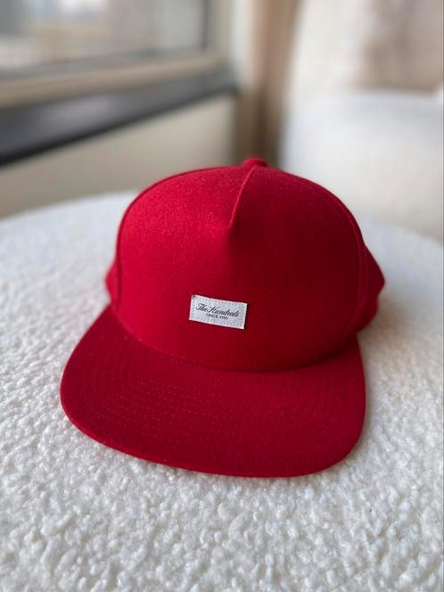 The Hundreds rode pet, Kleding | Heren, Hoeden en Petten, Zo goed als nieuw, Pet, One size fits all, Ophalen of Verzenden