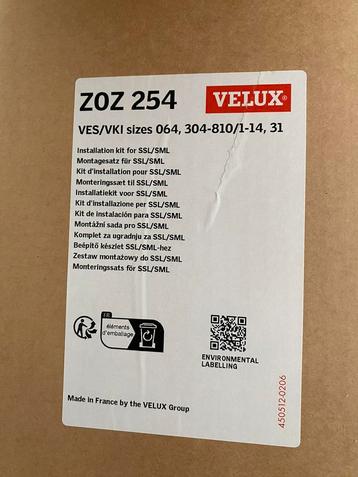 NIEUW VELUX ZOZ 254 kit voor SSL en SML rolluik beschikbaar voor biedingen