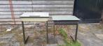 Lessenaartjes vintage, Tuin en Terras, Tuinsets en Loungesets, Ophalen, Gebruikt