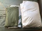 Dekbed & dekbedovertrek // duvet & duvetcover, Gebruikt, Wit, Tweepersoons, Ophalen of Verzenden