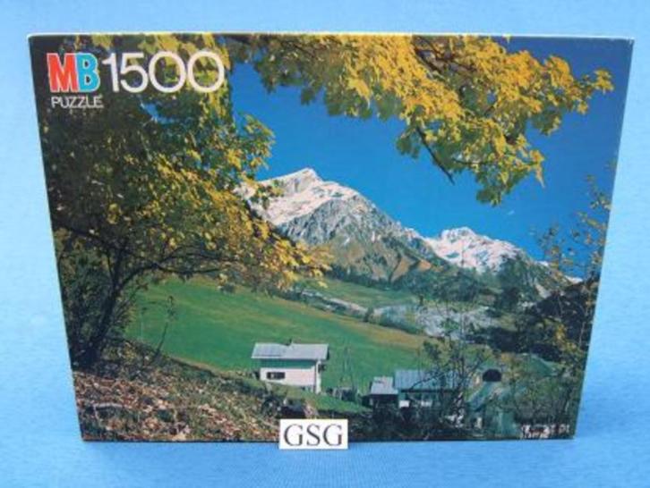 Klöstertal Oostenrijk 1500 st nr. 625 3594 24, Hobby en Vrije tijd, Denksport en Puzzels, Zo goed als nieuw, 500 t/m 1500 stukjes