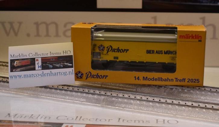 Märklin 48225   IMA wagon 2025 "Pschorr Bier aus München", Hobby en Vrije tijd, Modeltreinen | H0, Nieuw, Wagon, Wisselstroom