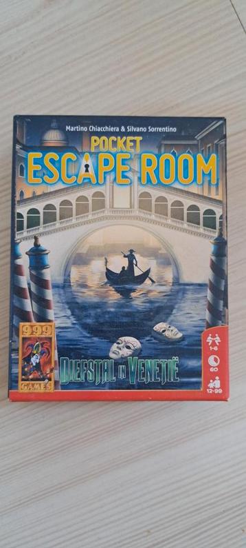 Pocket escape room diefstal in Venetië  beschikbaar voor biedingen