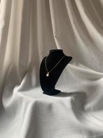 Vintage hangertje massief hart 9 karaat 375 goud, Ophalen of Verzenden, Goud, Hanger