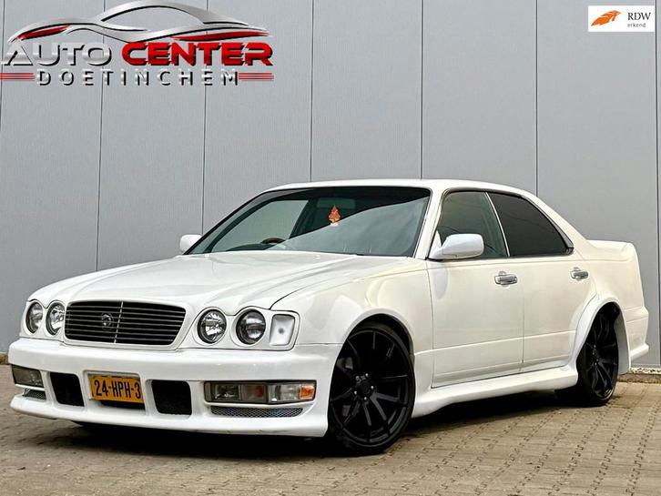 Nissan GLORIA 3.0 V6 UNIEK Bodykit APK, Auto's, Nissan, Bedrijf, Te koop, Overige modellen, Boordcomputer, Elektrische buitenspiegels
