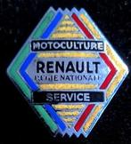 Renault Motoculture Service knoop speld- emaille, Verzamelen, Speldjes, Pins en Buttons, Verzenden, Nieuw, Transport, Speldje of Pin