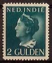 Ned-Indie NVPH nr 286 ongebruikt Koningin Wilhelmina 1941, Postzegels en Munten, Postzegels | Nederlands-Indië en Nieuw-Guinea