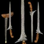 Antieke Naga Siluman kris keris - zeldzaam pamor - kris, Ophalen of Verzenden