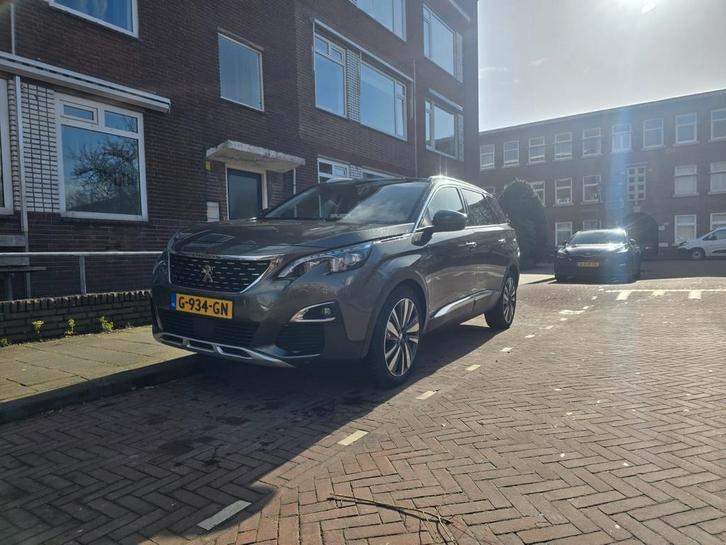 Peugeot 5008 1.6 Puretech 180pk  2019 Grijs, Auto's, Peugeot, Particulier, ABS, Achteruitrijcamera, Adaptieve lichten, Airbags