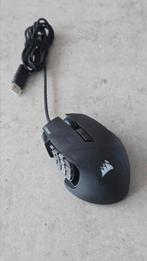 Corsair Scimitar RGB Elite - Gaming Muis, Ophalen, Rechtshandig, Muis, Gaming muis