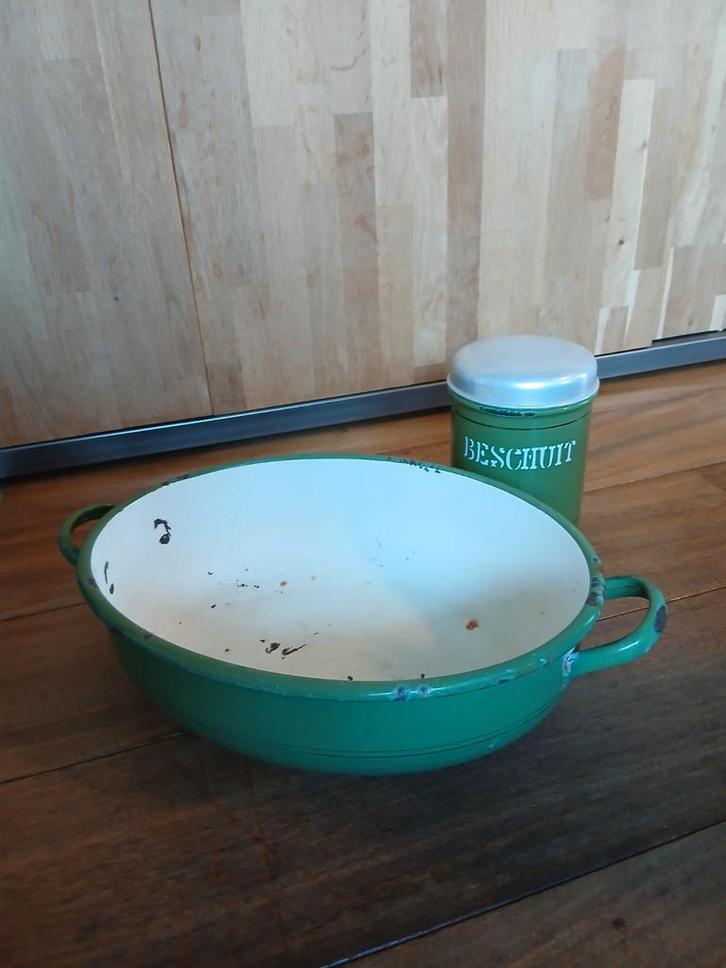 Emaille Set  diversen, Antiek en Kunst, Antiek | Emaille, Ophalen of Verzenden