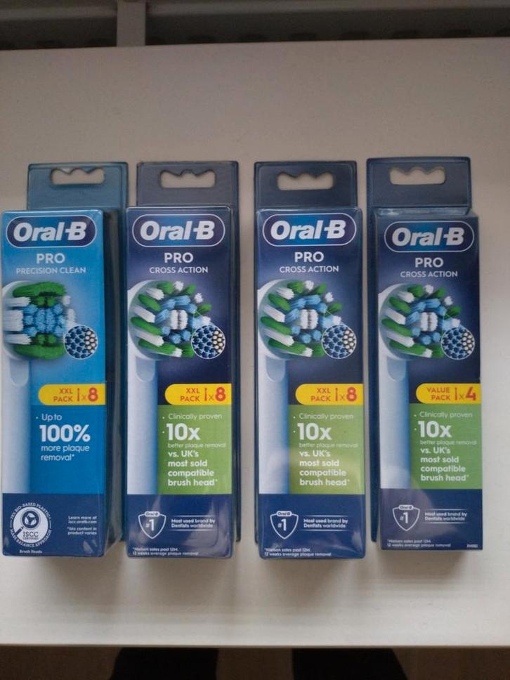 Oral-B Pro Opzetborstels - 28 stuks, Sieraden, Tassen en Uiterlijk, Uiterlijk | Mondverzorging, Nieuw, Opzetborstel, Ophalen of Verzenden