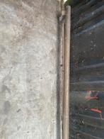 RVS buis 90mm x 1.5 - 6 meter voor pelletkachel, Ophalen, Gebruikt, 6 meter of meer, Rvs