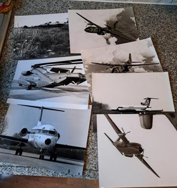 Ruim 70 oude foto's van vliegtuigen helikopters straaljagers beschikbaar voor biedingen