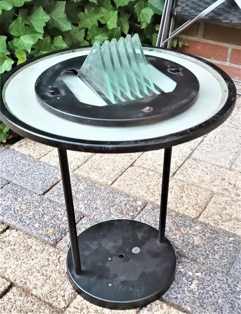 Vintage tafellamp /zuilenlamp ufo lamp (Hobbyisten project ), Huis en Inrichting, Lampen | Tafellampen, Gebruikt, Minder dan 50 cm