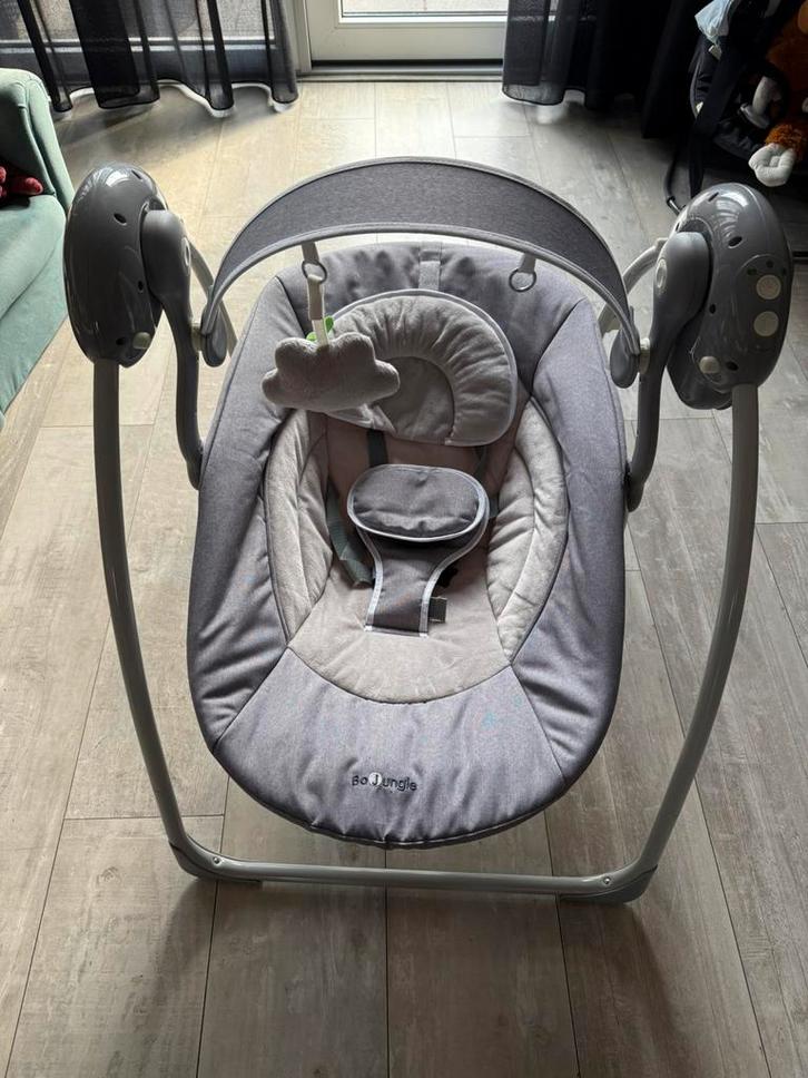 Bo jungle schommelstoel, Kinderen en Baby's, Wipstoeltjes, Zo goed als nieuw, Ophalen
