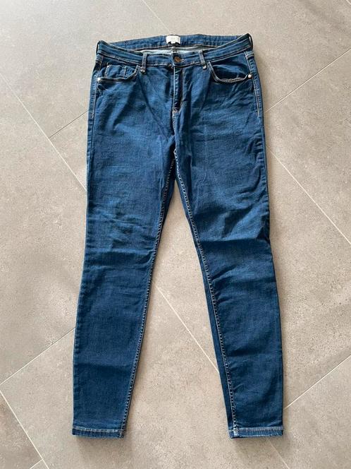 River Island blauwe spijkerbroek skinny 42, Kleding | Dames, Spijkerbroeken en Jeans, Zo goed als nieuw, W33 - W36 (confectie 42/44)