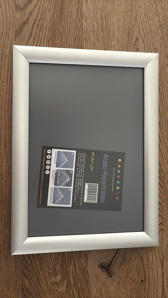 Nieuwe kliklijsten A4 formaat, Ophalen, Nieuw, Metaal of Aluminium, Minder dan 50 cm
