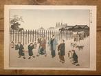 Antieke Japanse houtblok prent, Verzenden
