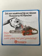 Sticker Husqvarna 40 Rancher, Verzamelen, Stickers, Merk, Zo goed als nieuw, Verzenden
