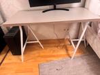 IKEA Linnmon Tafel - Grijs/Wit - 120x60, Ophalen of Verzenden, Gebruikt, Bureau
