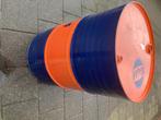 Olievat 200 Ltr Barbeque vuurkorf, Tuin en Terras, Vuurkorven, Ophalen, Gebruikt, Vuurton