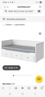 IKEA Hemnes Bedbank met 3 Lades - Wit, Huis en Inrichting, Slaapkamer | Bedden, Ophalen of Verzenden