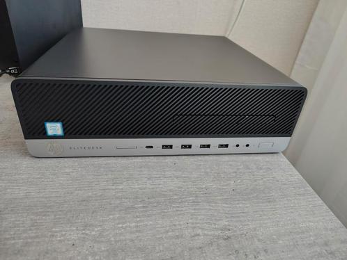 HP Elitedesk 800 G4 - i7 8700 / 8GB / 256GB NVMe SSD, Computers en Software, Desktop Pc's, Zo goed als nieuw, 4 Ghz of meer, SSD