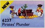 Lego Pirates Pirates I 6237 Pirates' Plunder, Ophalen of Verzenden, Zo goed als nieuw, Complete set, Lego