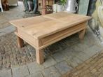 12602 Salontafel Teak 1.40m x 0.80m, Huis en Inrichting, Tafels | Salontafels, Ophalen, 50 tot 100 cm, Teakhout, Nieuw