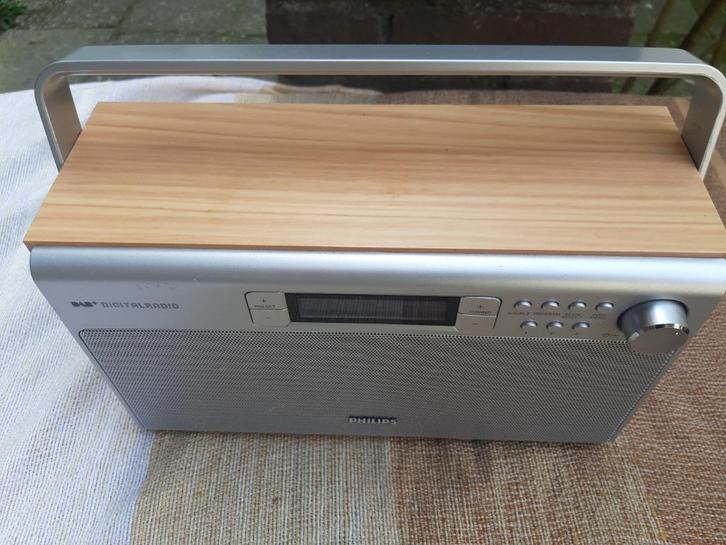 Draagbare Philips Digital Radio, AB+, Audio, Tv en Foto, Radio's, Gebruikt, Radio, Ophalen