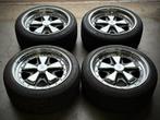 Driedelige originele Porsche Fuchs velgen 16" 5x130 met band, Auto-onderdelen, Ophalen, Gebruikt, 16 inch, Banden en Velgen