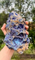 Azuriet kristal-mineraal, Verzamelen, Mineralen en Fossielen, Ophalen of Verzenden