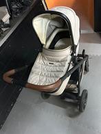 Qute Kinderwagen Q-Journey Taupe - Zwart Frame, Kinderen en Baby's, Kinderwagens en Combinaties, Gebruikt, Verstelbare duwstang