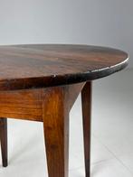 19e eeuwse franse tafel kersen rond, Antiek en Kunst, Antiek | Meubels | Tafels, Ophalen