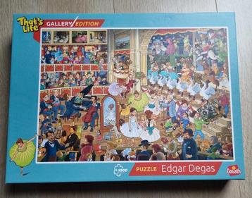 Thats Life Gallery Edition Edgar Degas Puzzel - 1000 Stukjes beschikbaar voor biedingen