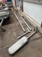 Lichtmast lantaarn 5 meter met 1 lantaarn armatuur, Ophalen, Gebruikt, Overige typen, Netvoeding