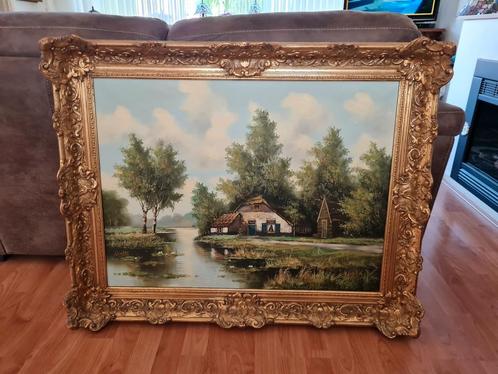 Schilderij klassiek 80/60, Antiek en Kunst, Kunst | Schilderijen | Klassiek, Ophalen