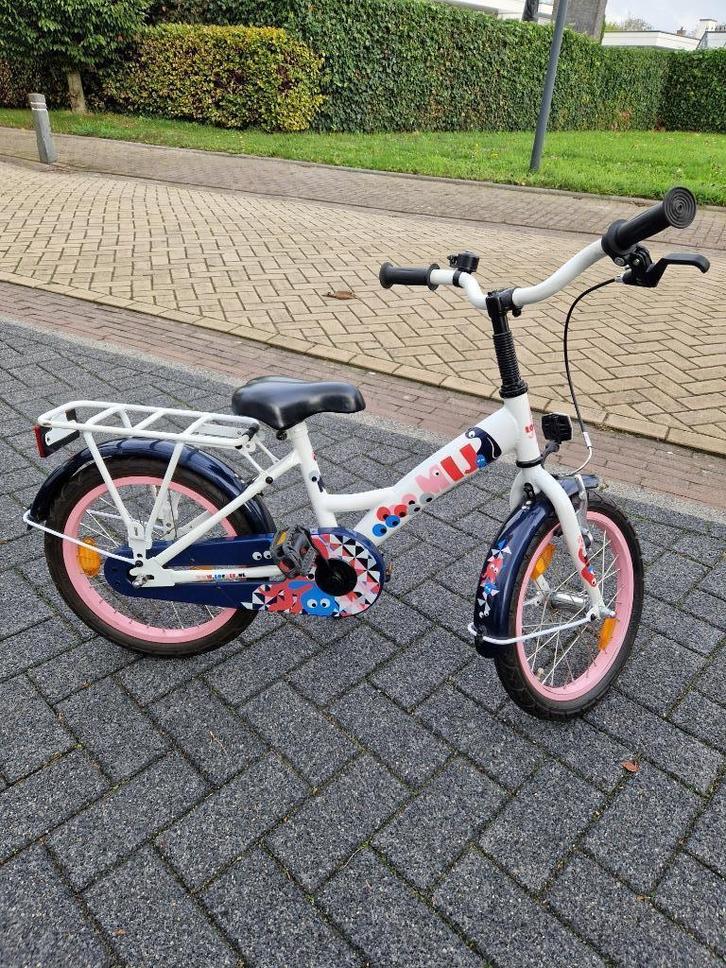 Prachtige Loeki meisjesfiets 16inch, Fietsen en Brommers, Fietsen | Kinderfietsjes, Zo goed als nieuw, 16 tot 20 inch, Ophalen